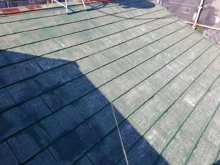 【屋根塗装工事】高圧洗浄完了