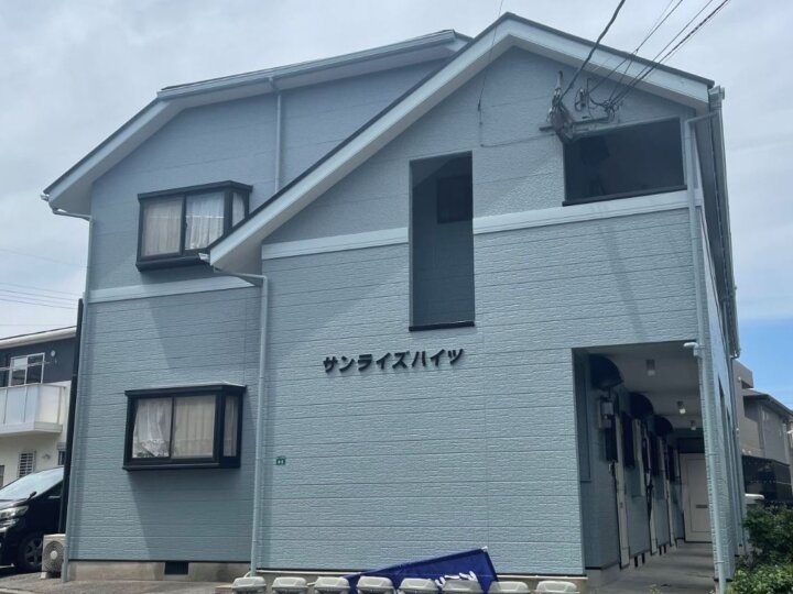福岡県大野城市【アパート】外壁・屋根塗装