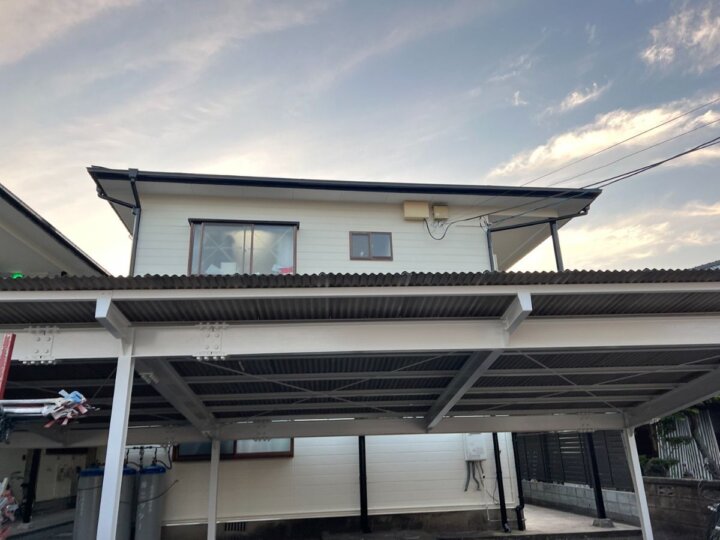 福岡県飯塚市【アパート】外壁・屋根塗装