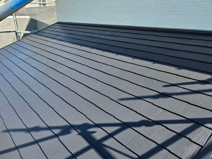 【屋根】上塗り完了