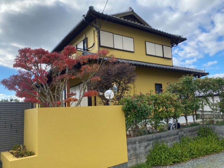 福岡県大野城市【45坪】外壁塗装