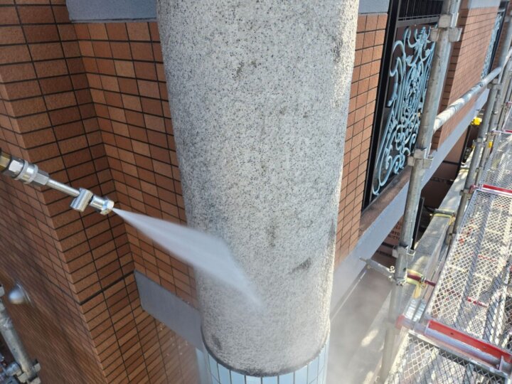 【高圧洗浄】雨樋