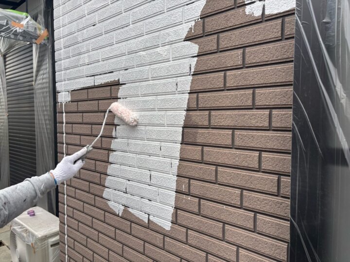 【下塗り】外壁