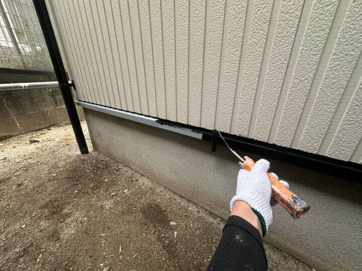 【中塗り】水切り