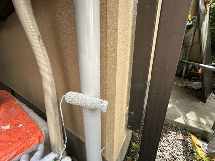 【上塗り】雨樋