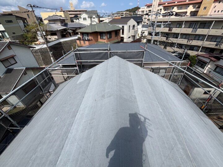 【防水シート貼り】屋根