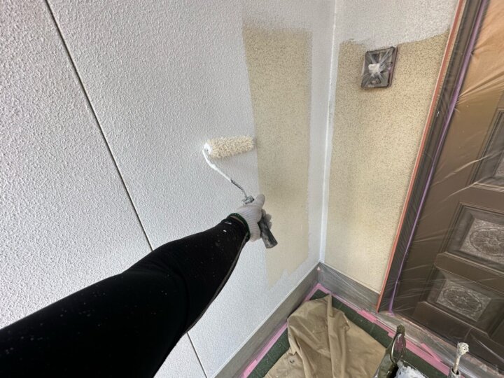 【下塗り】外壁