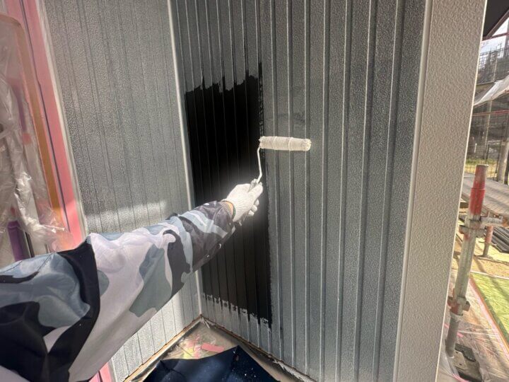 【下塗り】外壁