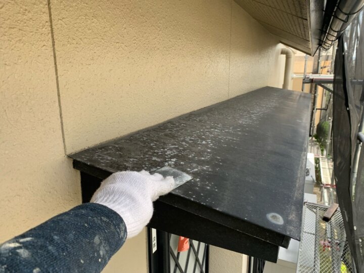 【下地処理】庇