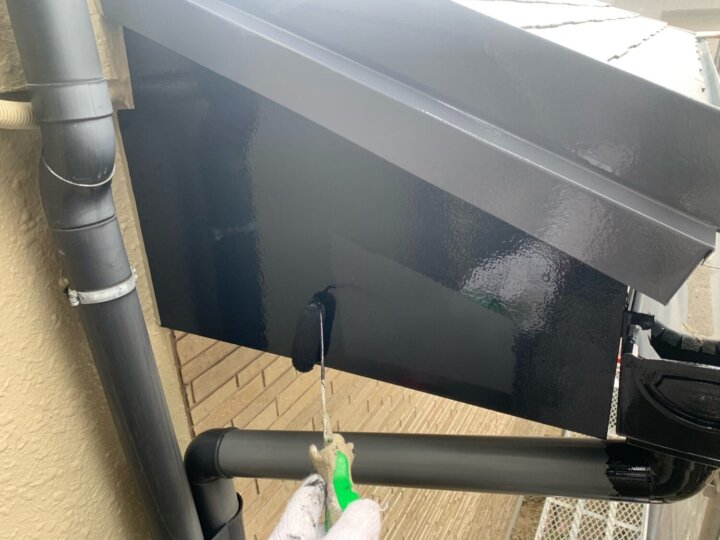 【中塗り】破風板