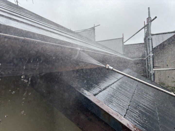 【高圧洗浄】雨樋