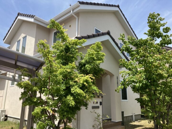 福岡県春日市【50坪】外壁塗装