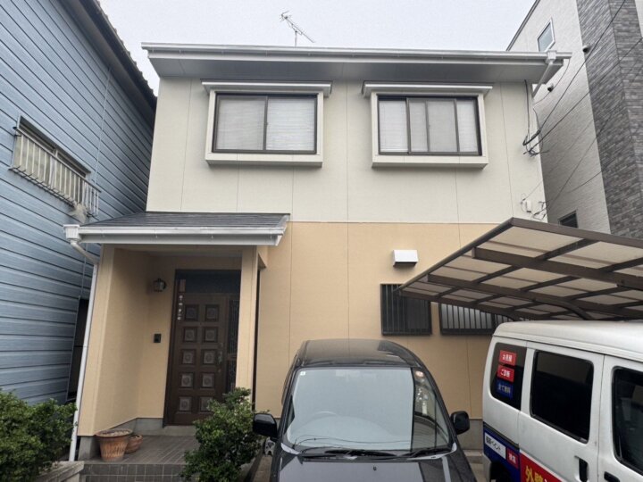 福岡市東区【30坪】外壁塗装