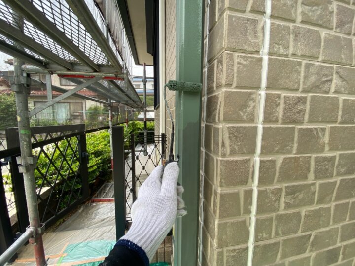 【下塗り】雨樋