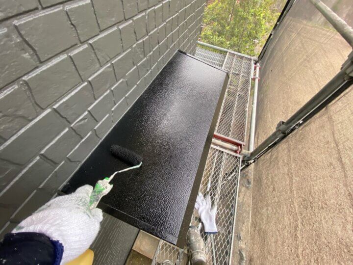 【上塗り】庇