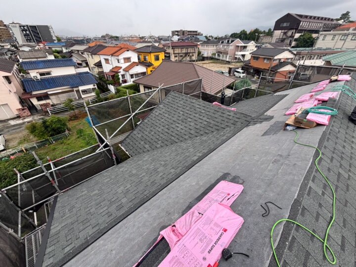 【屋根施工】