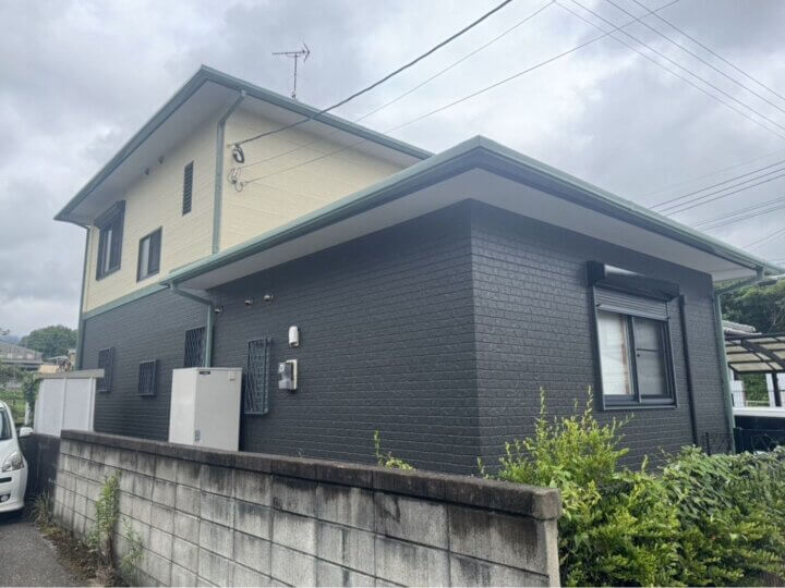福岡県春日市【60坪】外壁塗装