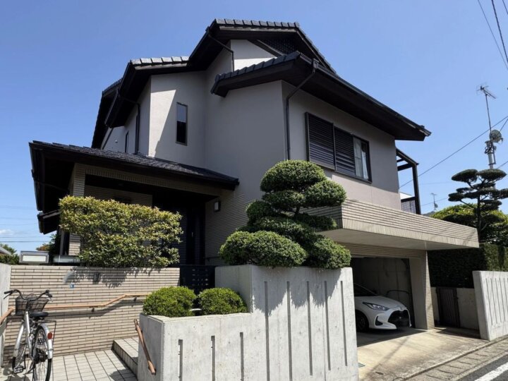 福岡県那珂川市【60坪】外壁塗装