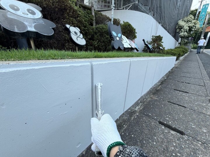 【上塗り】外構