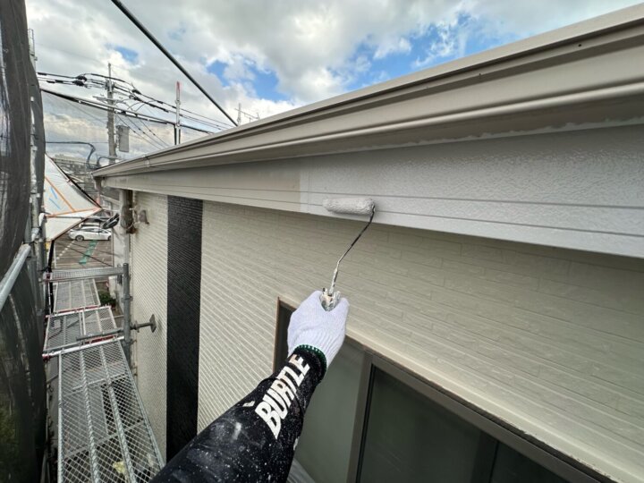 【中塗り】破風板