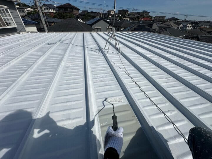 【下塗り】屋根