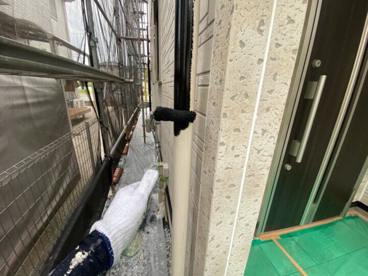 【下塗り】雨樋