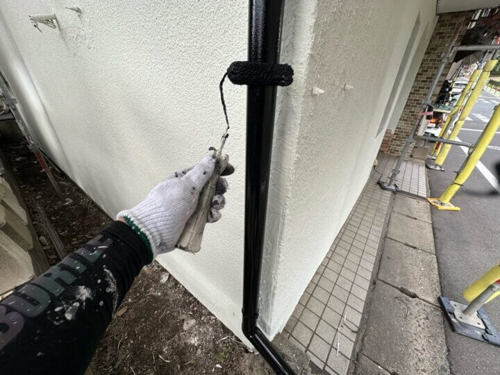 【上塗り】雨樋