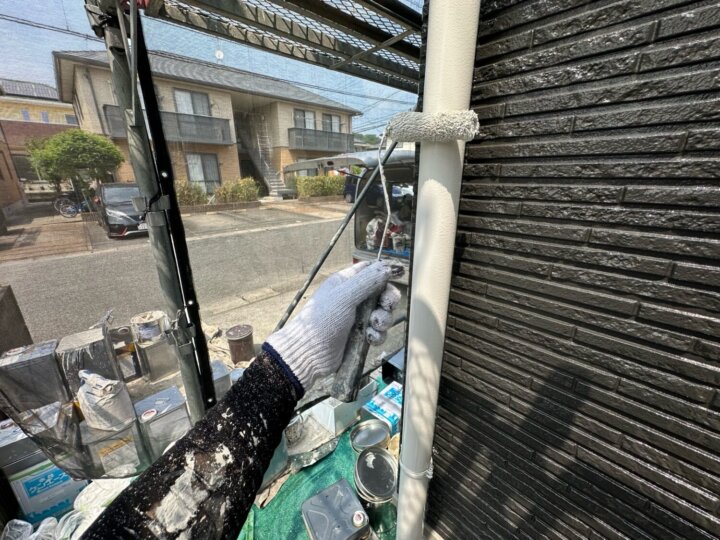 【上塗り】雨樋
