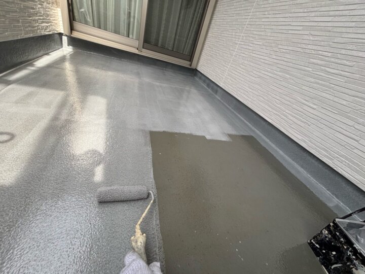 【ウレタン防水①】ベランダ