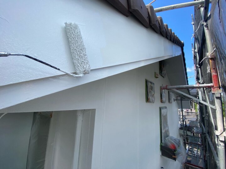 【中塗り】破風板