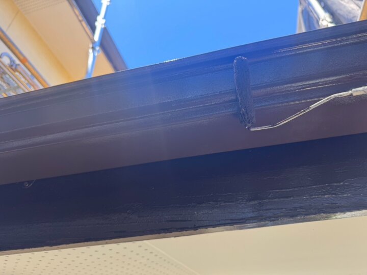 【上塗り】軒天井