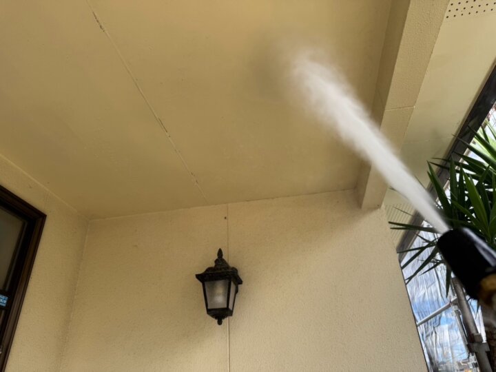 【高圧洗浄】軒天井