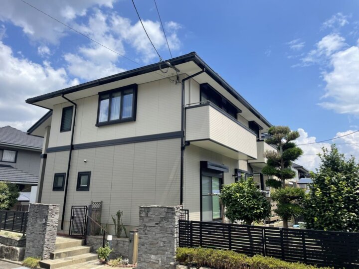 福岡県筑紫野市【30坪】外壁塗装