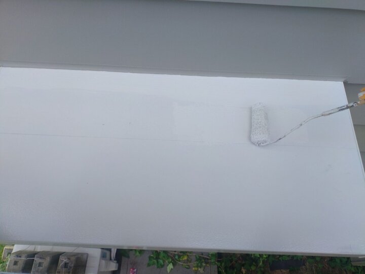 【上塗り】庇