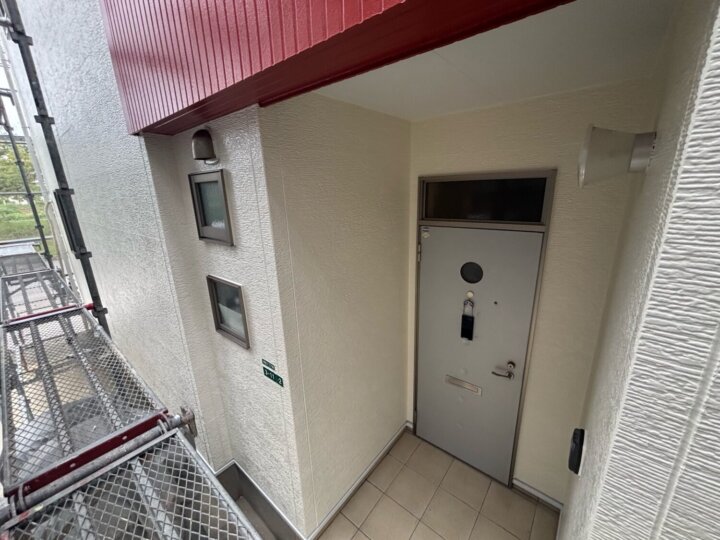 福岡県大野城市　アパート　外壁塗装