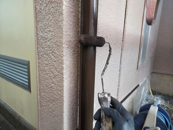 【上塗り】雨樋