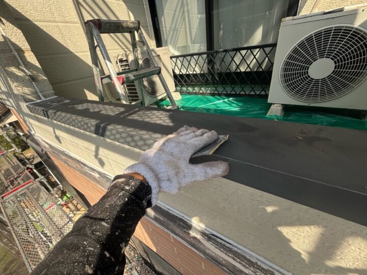 【下地処理】笠木