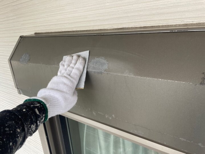 【下地処理】シャッターボックス