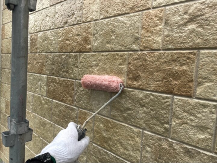 【上塗り】クリヤー外壁