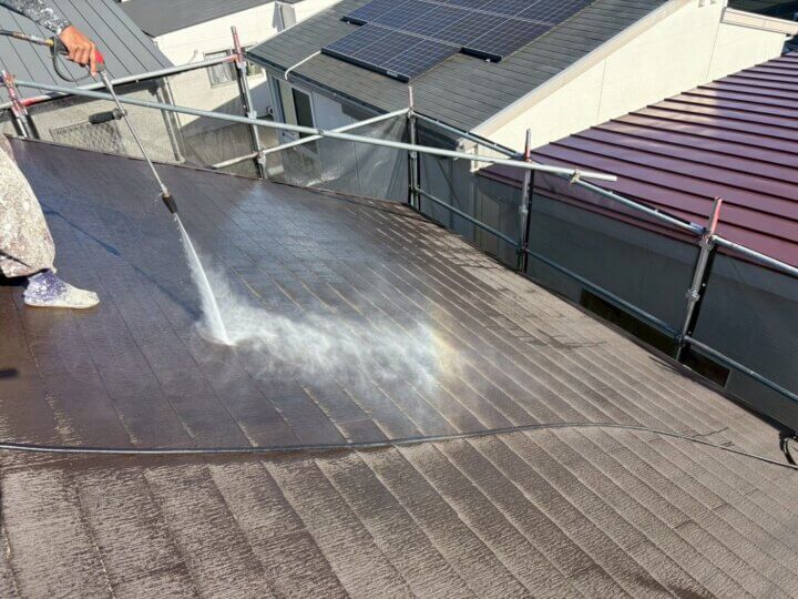 【高圧洗浄】屋根