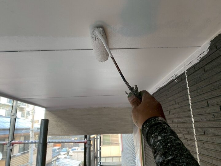 【中塗り】軒天井