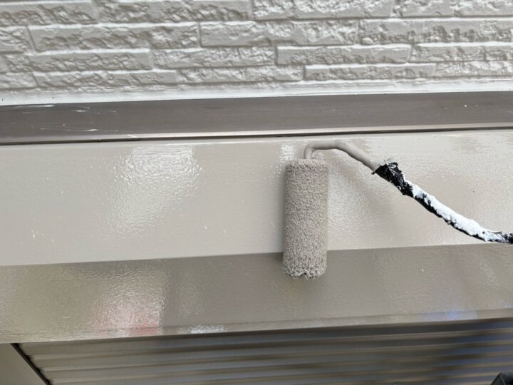 【上塗り】シャッターボックス