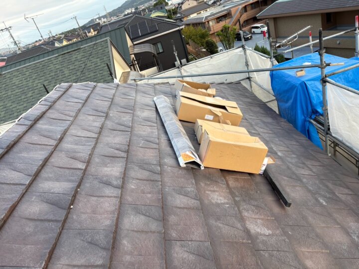 【屋根施工】
