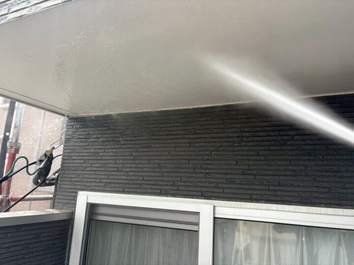 【高圧洗浄】軒天井