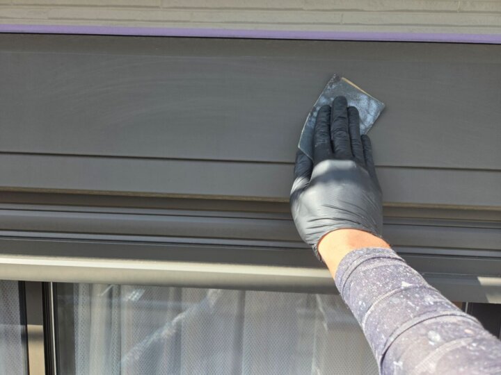 【下地処理】シャッターボックス