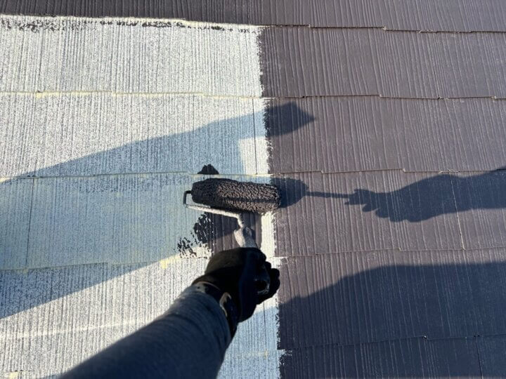 【中塗り】屋根