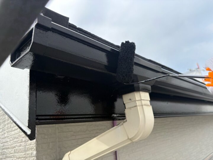 【上塗り】雨樋