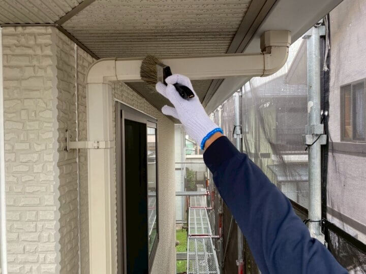 【下地処理】雨樋