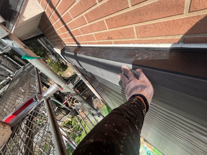 【下地処理】シャッターボックス