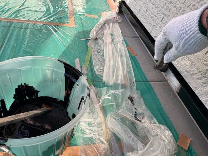 【中塗り】水切り